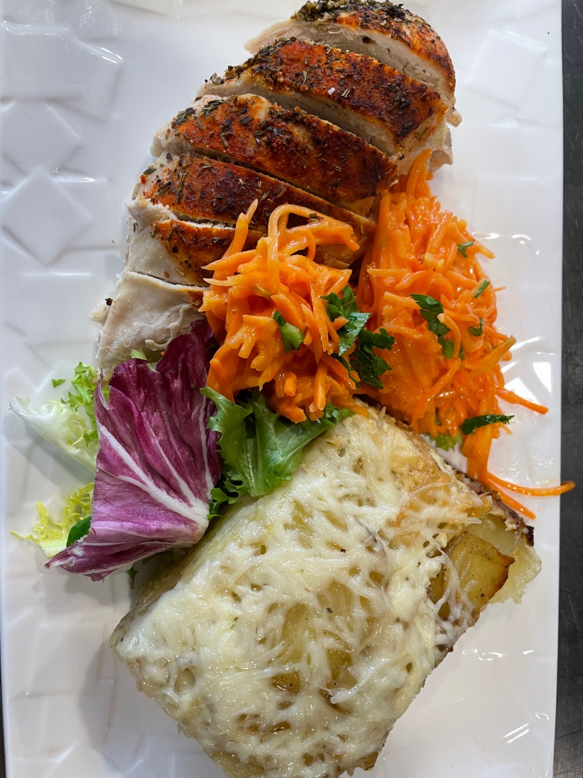 Plat du jour gratin dauphinois